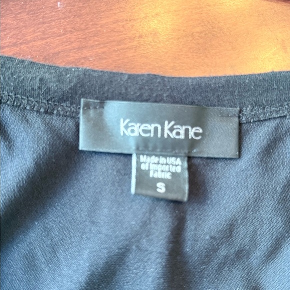 Karen Kane stretch crochet sleeveless vibrant teal and white mini dress size S - Picture 6 of 9